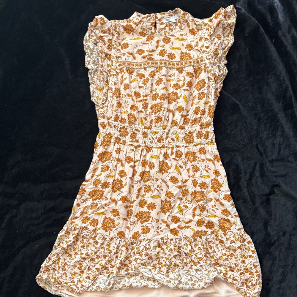 DR2 Floral Print mini dress